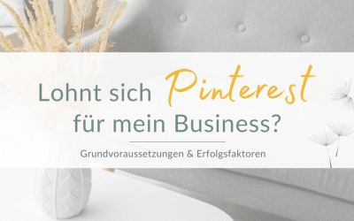 Lohnt sich Pinterest für mein Business?