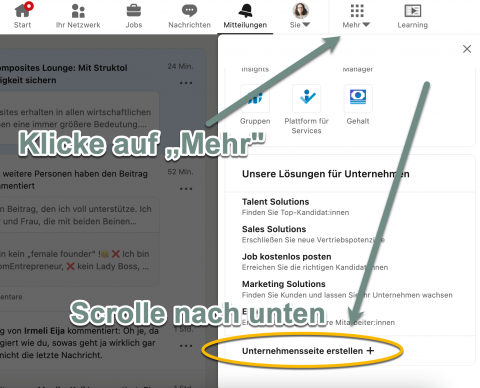 LinkedIn Unternehmensseite: So Gehts! - Eileen Al-Zubairy