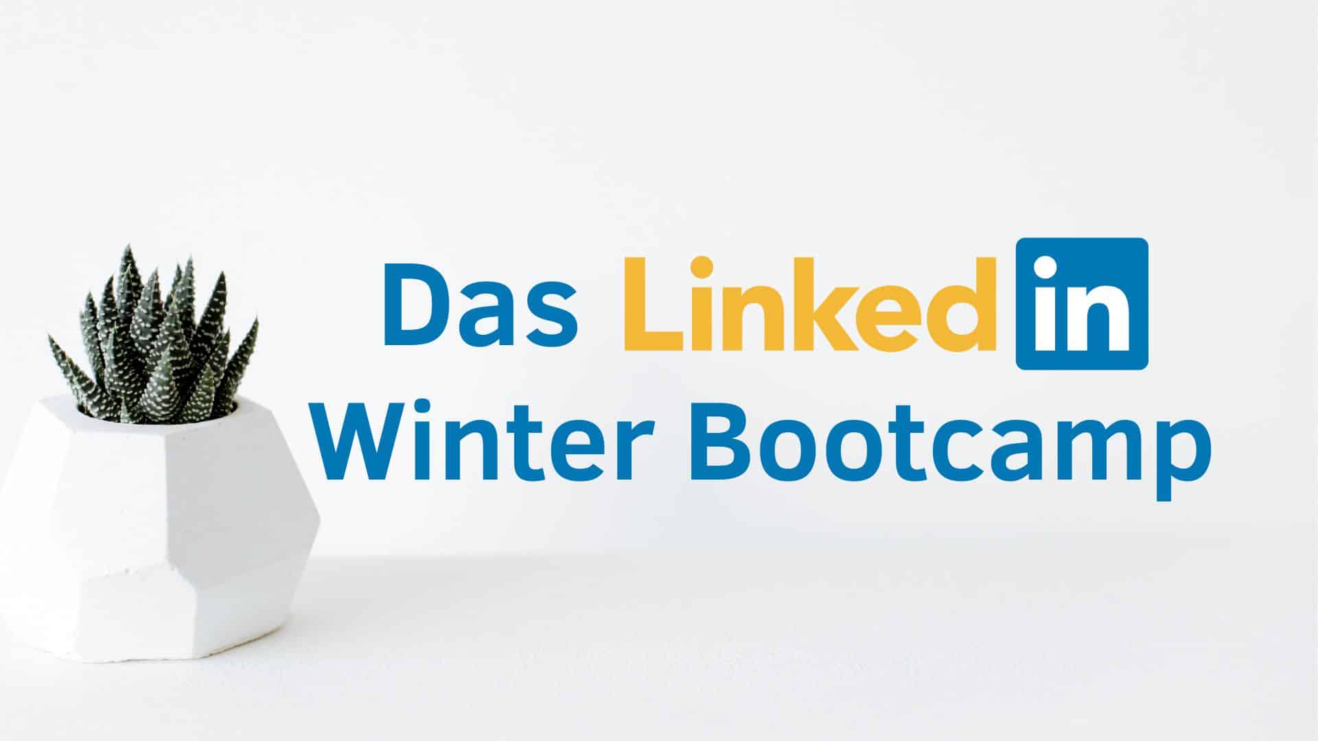 LinkedIn Winter Bootcamp